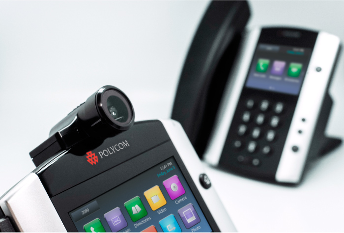 robust phone devices for hosted pbx - polycom devices